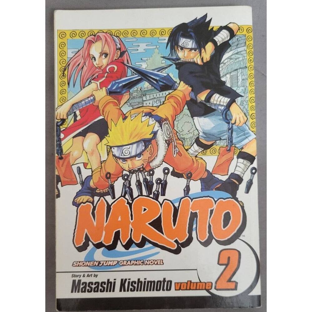 Naruto Volume 2 Manga Paperback